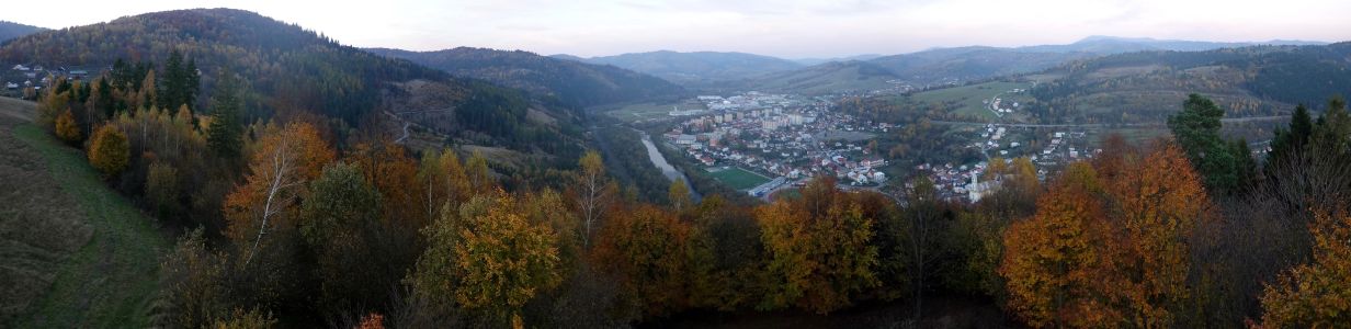Panorama údolí Kysuce